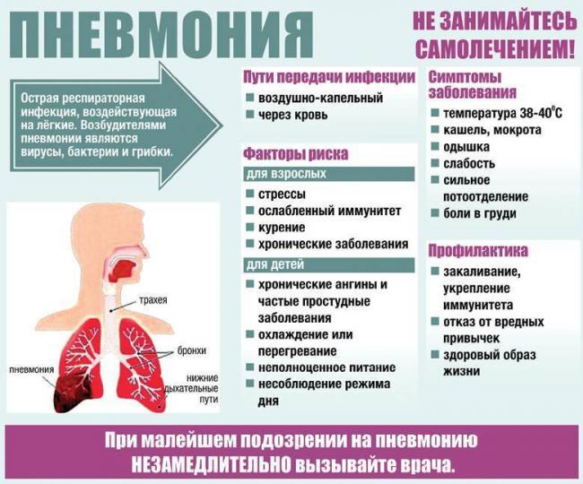 Как определить ‐ больны ли вы пневмонией: 12 шагов