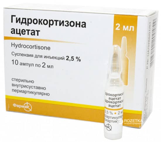 "гидрокортизон" (суспензия): инструкция по применению, показания, механизм действия, дозировка, противопоказания