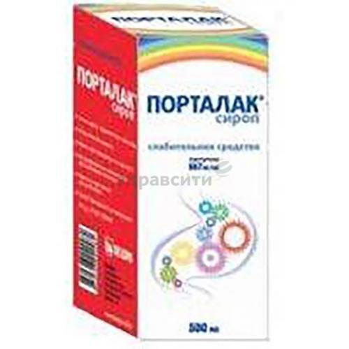 Слабительный сироп «порталак»