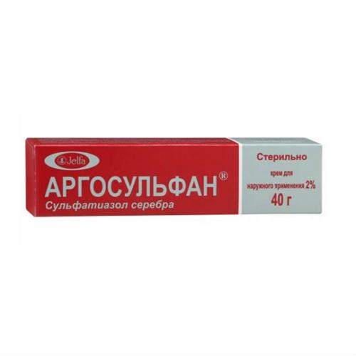 Инструкция к аргосульфан (крем)