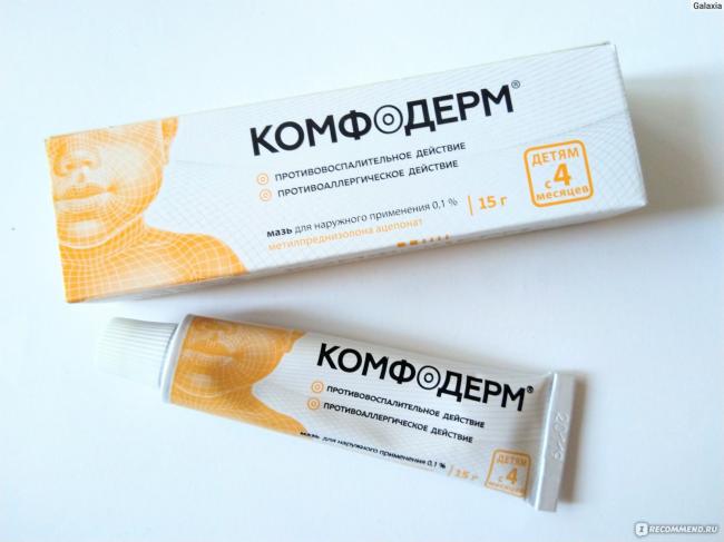 Мазь комфодерм