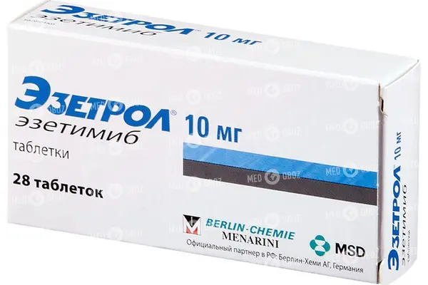 Эзетрол: инструкция по применению, аналоги, цена, отзывы