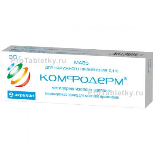Комфодерм крем (мазь) – инструкция по применению, цена, обзор и отзывы